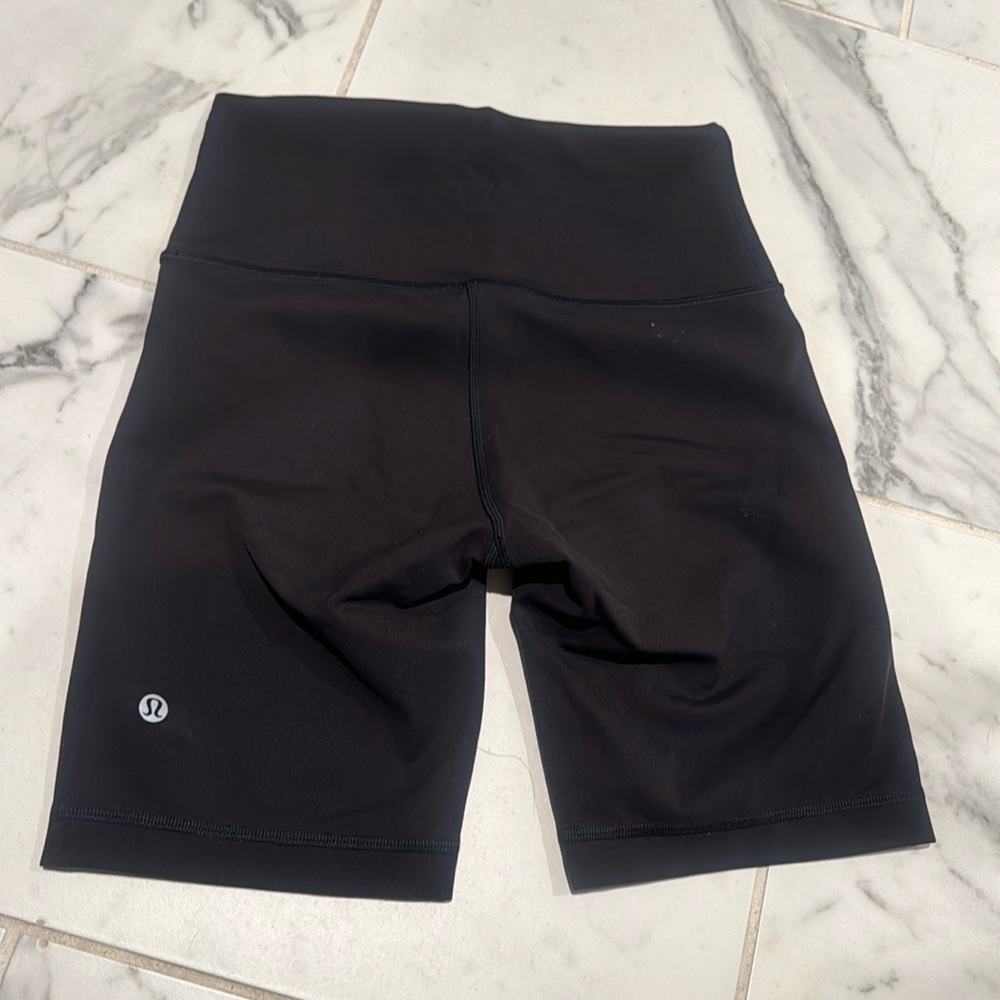 lululemon biker shorts brand new worn once